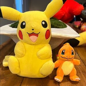 Pikachu & Charmander